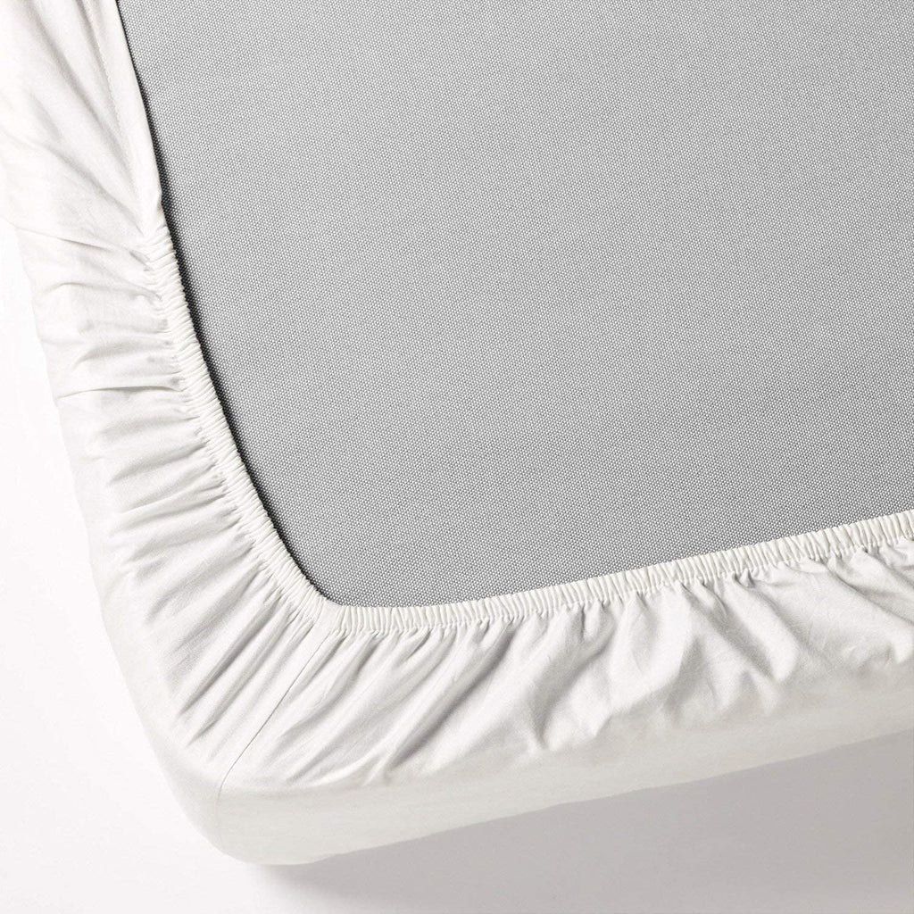 Premium Egyptian Cotton 4 Pack - Fitted Hospital Bed Sheets, Soft Knitted Jersey Knit Sheet, 36"x84"x16" - Cooling Hotel Quality Bedding Sheets and Pillowcases Detail