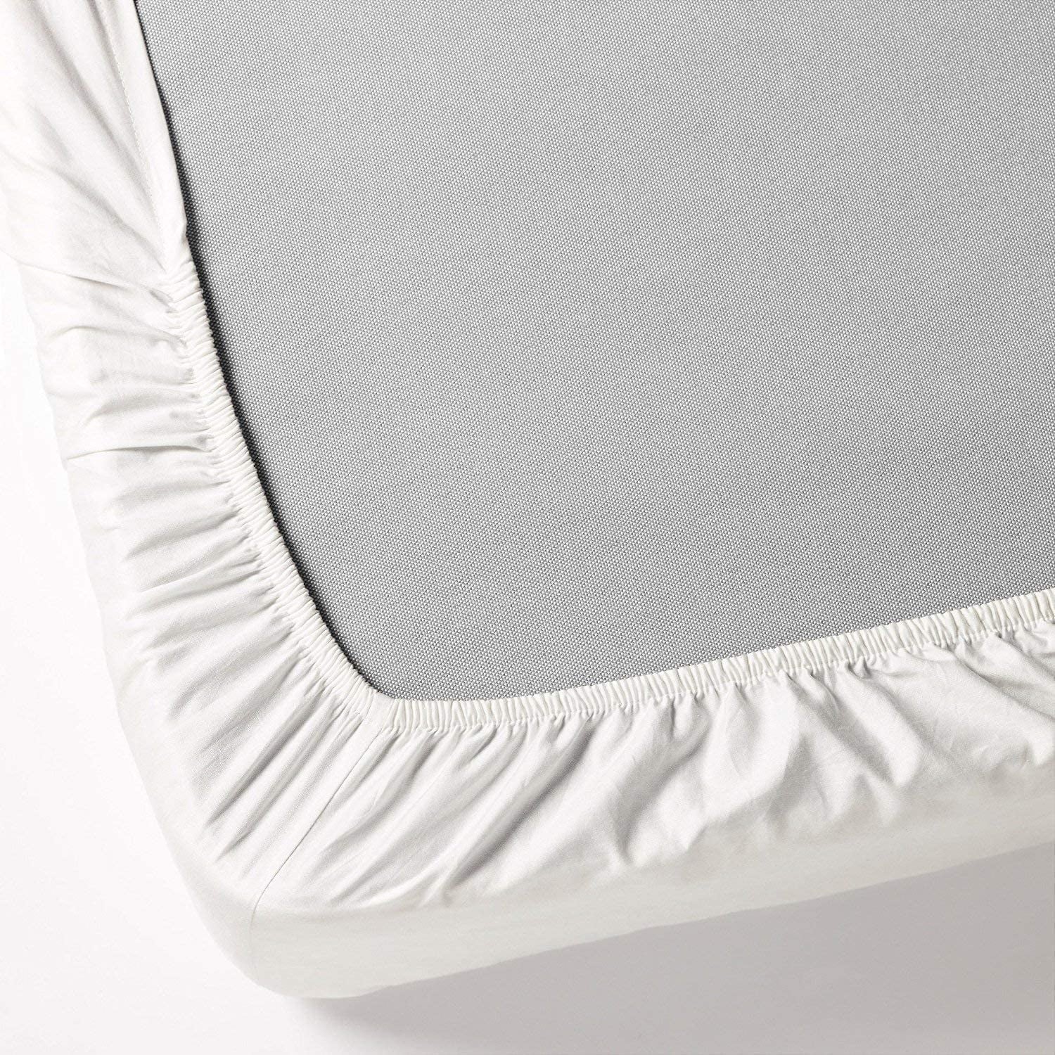 Premium Egyptian Cotton 4 Pack - Fitted Hospital Bed Sheets, Soft Knitted Jersey Knit Sheet, 36"x84"x16" - Cooling Hotel Quality Bedding Sheets and Pillowcases Detail