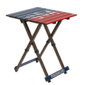 Heavy-Duty Grilling Compact Camp Table 20 - USA Anniversary Deluxe - Choice 757 - Master Outdoor Kitchen Station for Tailgating & BBQ - Default Title