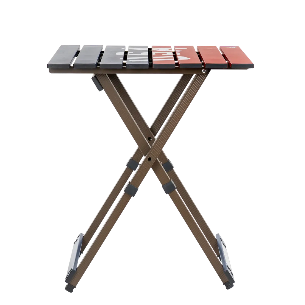 Heavy-Duty Grilling Compact Camp Table 20 - USA Anniversary Deluxe - Choice 757 - Master Outdoor Kitchen Station for Tailgating & BBQ Detail