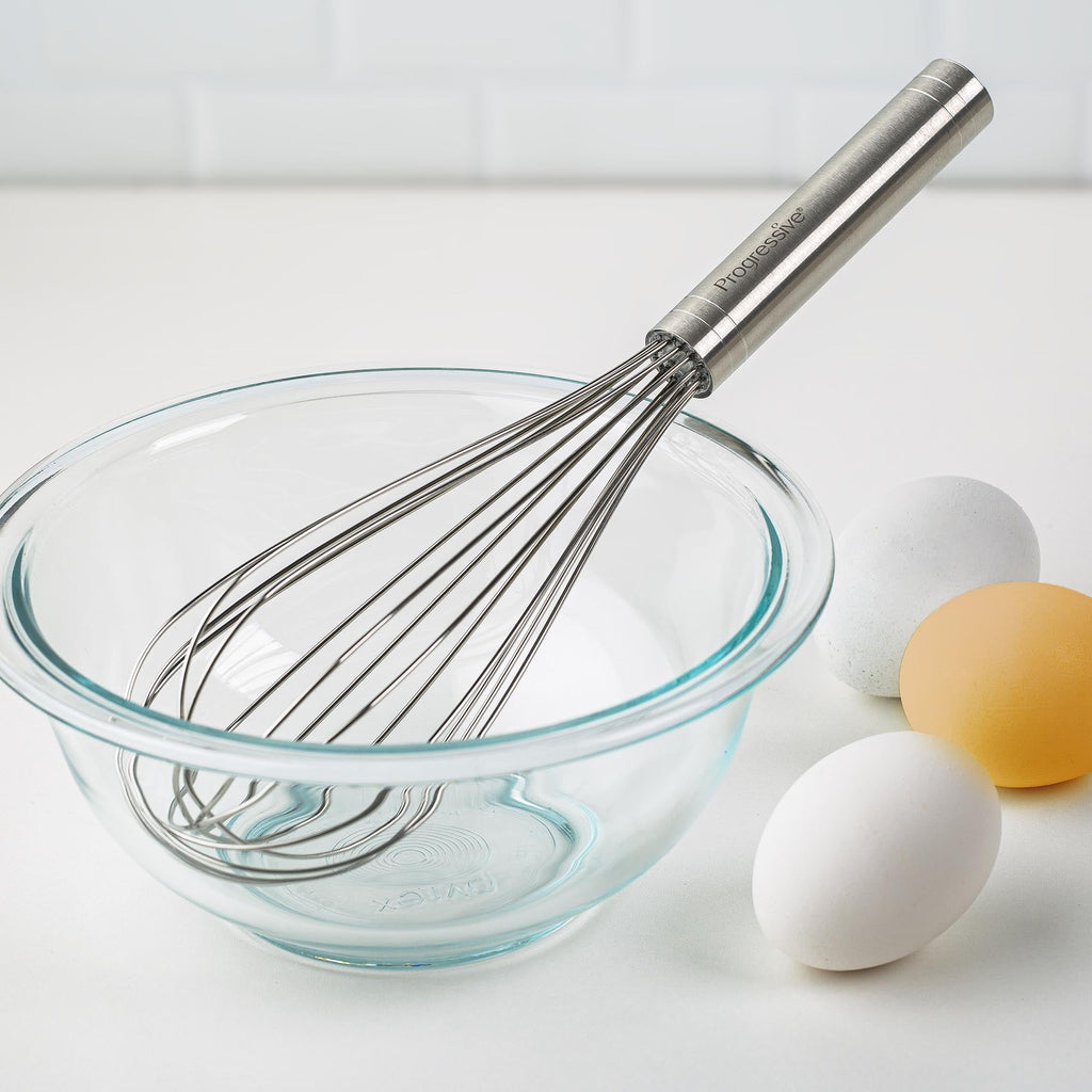 Time-Saving 10" Stainless Steel Balloon Whisk - Kitchen Gadget Tool for Quick Food Prep Detail