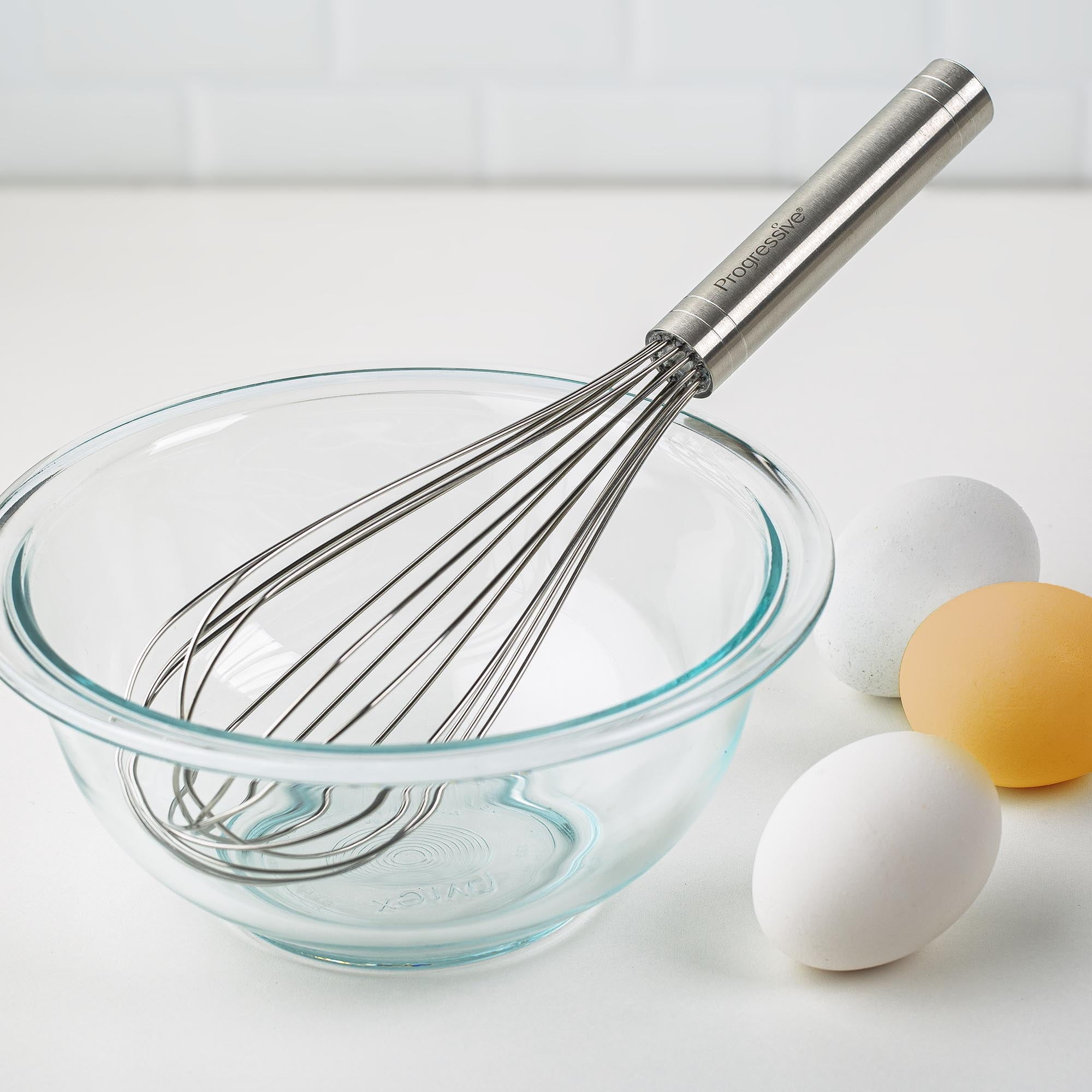 Time-Saving 10" Stainless Steel Balloon Whisk - Kitchen Gadget Tool for Quick Food Prep Detail