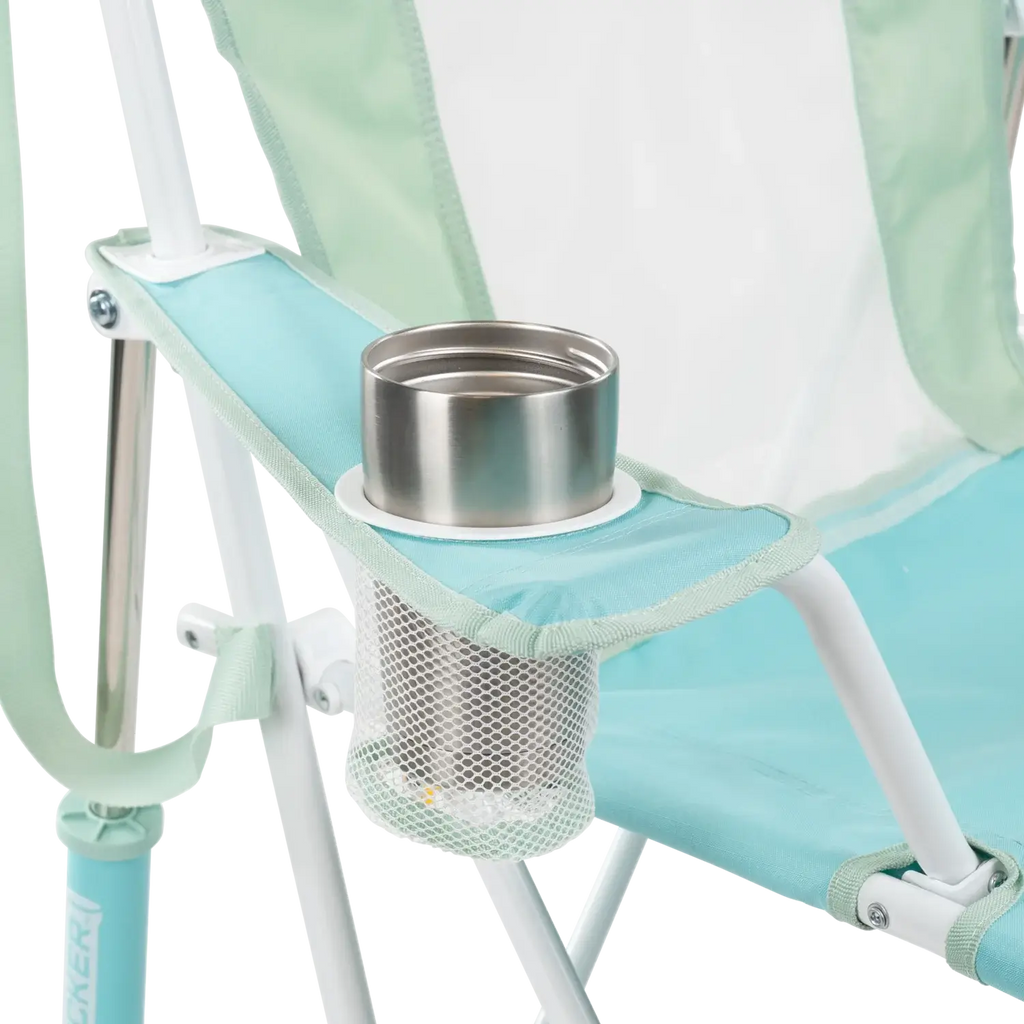 Heavy-Duty Freestyle Comfort Pro Rocker - Choice 375 - Patented Spring-Action Rocking Chair for Camping Detail