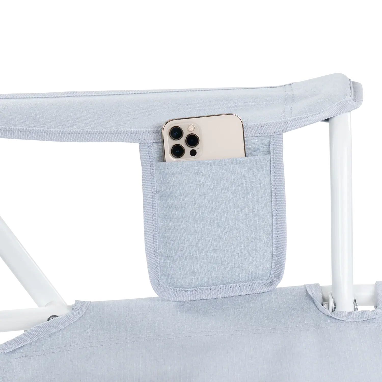 Luxury Camp Comfort Pro Rocker XL - Choice 107 - Heavy-Duty Kickback Rocker with Beverage Holder Detail