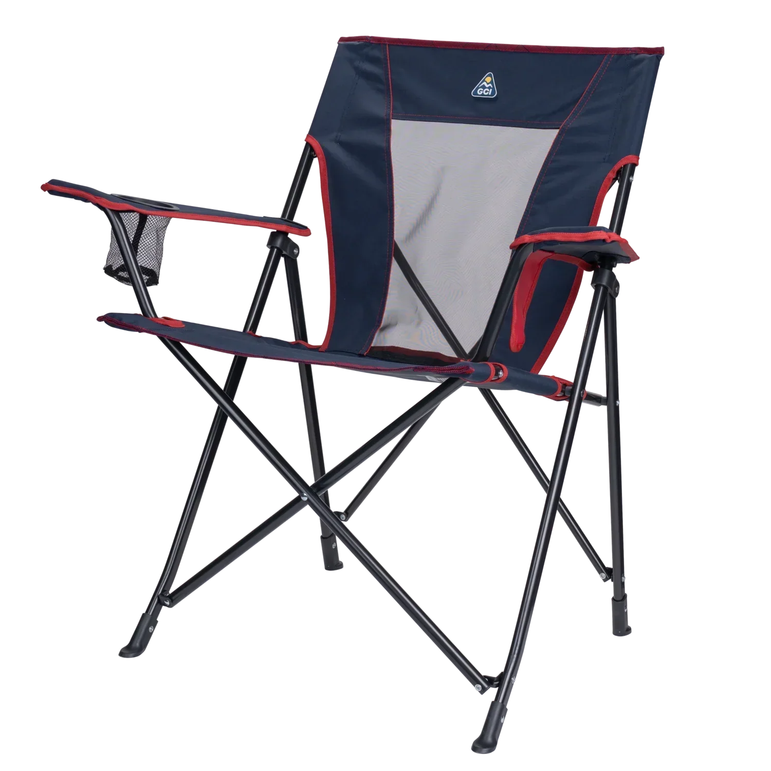 Lightweight Messenger Comfort Quad Chair - Choice 989 - Pico Compact Folding Camp Chair with Carry Bag Detail