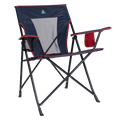 Lightweight Messenger Comfort Quad Chair - Choice 989 - Pico Compact Folding Camp Chair with Carry Bag - Indigo/Red