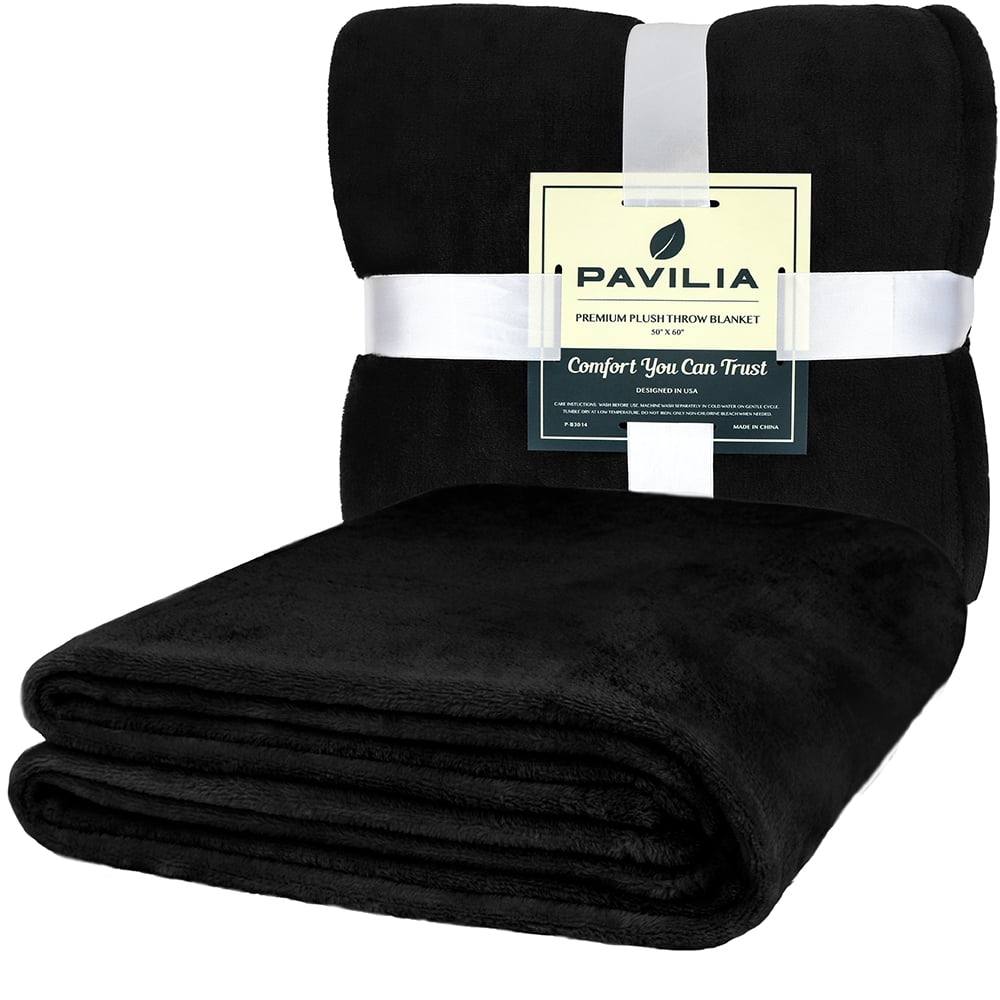 Super Soft Flannel Fleece Blanket Throw | Super Soft, Plush, Luxury Flannel Throw | Lightweight Microfiber Blanket for Sofa Couch Bed 50... - Cozy Fleece Throw Blanket for Couch & Bed Detail
