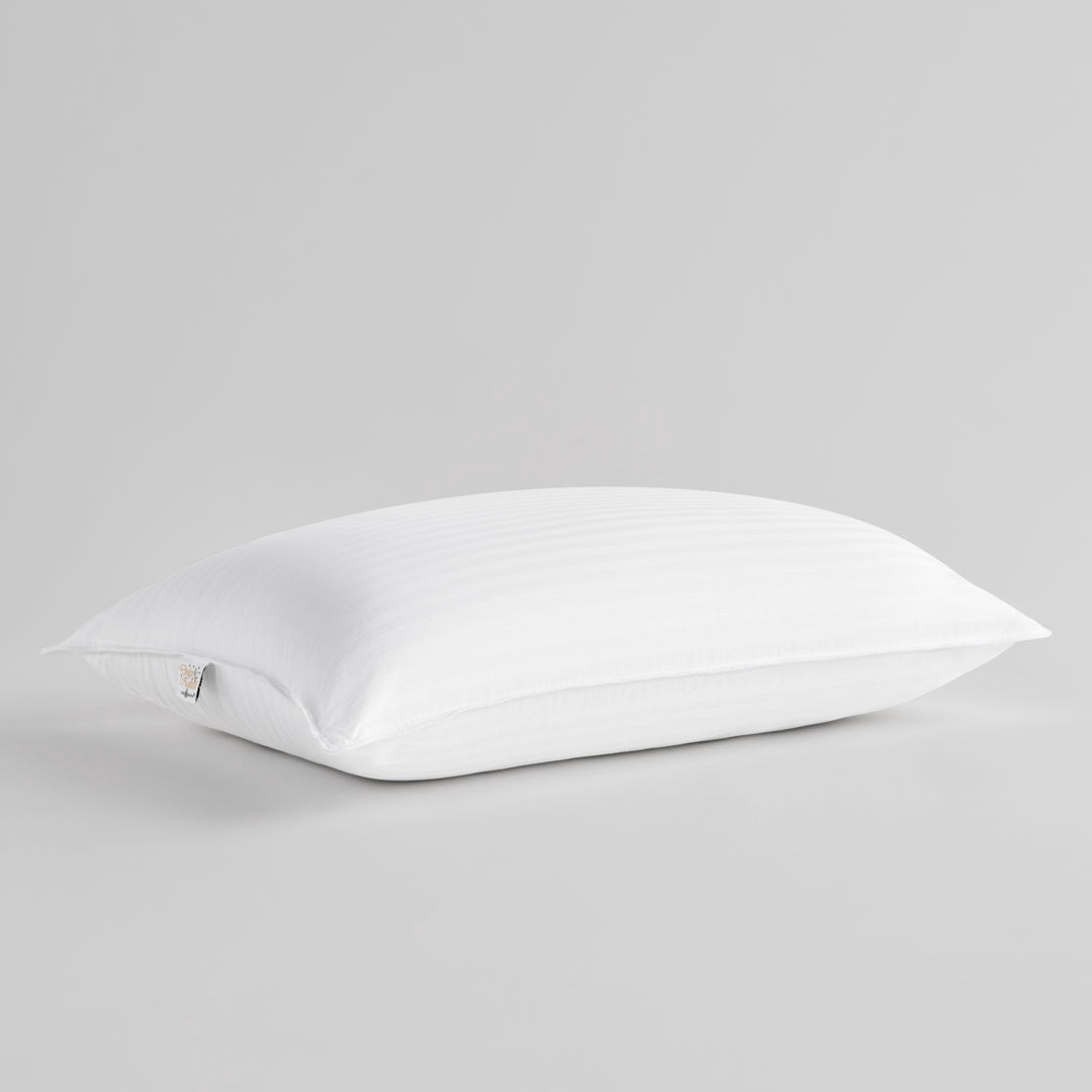 Decorative Plump Dolce Notte II Stomach, Side and Back Sleeper Bed Pillow for Sleeping | Hotel and Resort Quality | Hypoallergenic, Do... - Ergonomic Memory Foam Pillow for Neck Pain Support Detail