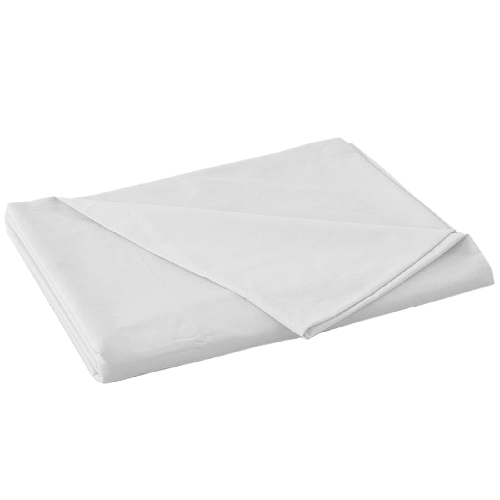Cooling Sateen Color Twin Size Flat Sheet - Hotel Quality Top Flat Bed Sheet Only, Ultra Soft, Comfy, Breathable & Cooling - Fade & ... - Luxury Bed Sheet Set with Deep Pockets Detail