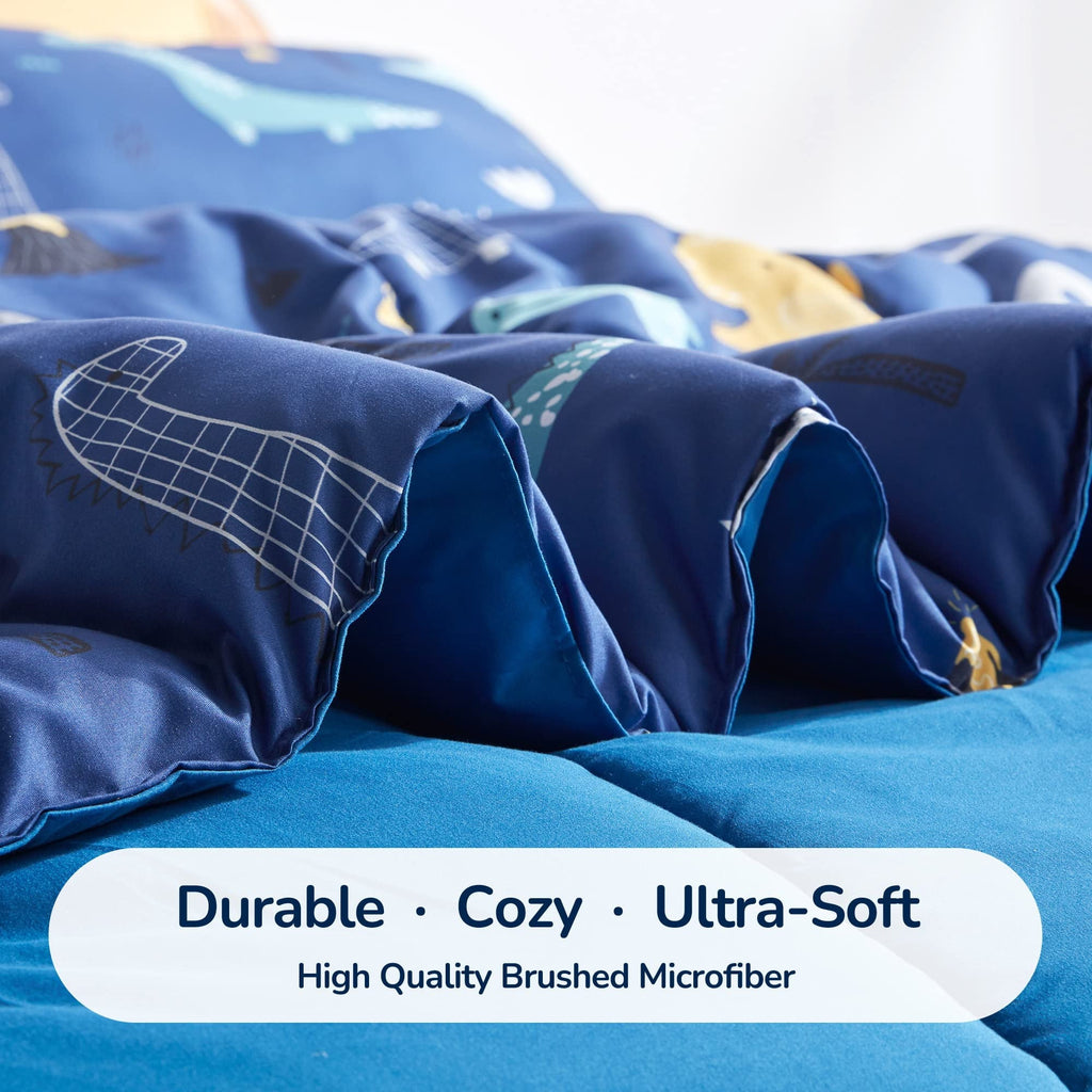 Hypoallergenic Cloud Kids Bedding Comforter Set Twin/Twin Xl Size - Super Soft & Cute Printed 2-Piece Comforter Set All Seasons for Boys, ... - Cloud-Like Soft Lightweight Bed Comforter Detail