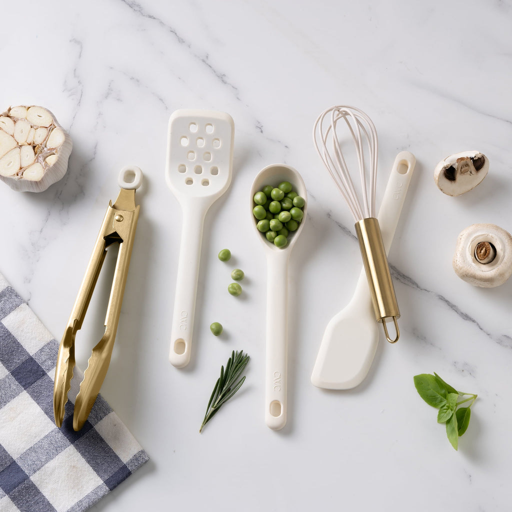 Chef-Quality 5-Piece Mini Silicone Utensil Set Durable & Nonstick Safe - Professional Kitchen Tool for Culinary Enthusiasts Detail