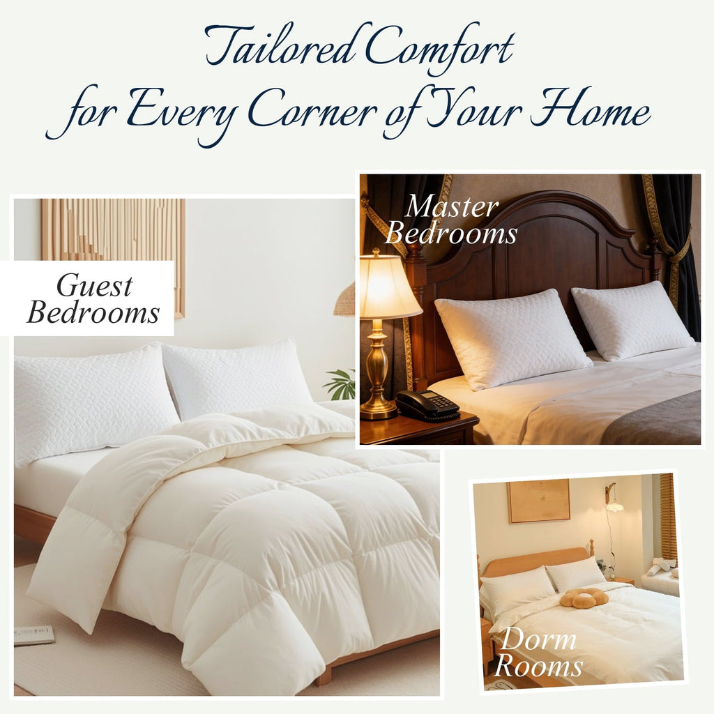 Hotel Collection Bed Pillows Cross Cut Memory Foam For Sleeping,Queen Size Bedding Pillow(White), Original Pillow for Sleeping，Adjusta... - Ergonomic Memory Foam Pillow for Neck Pain Support Detail