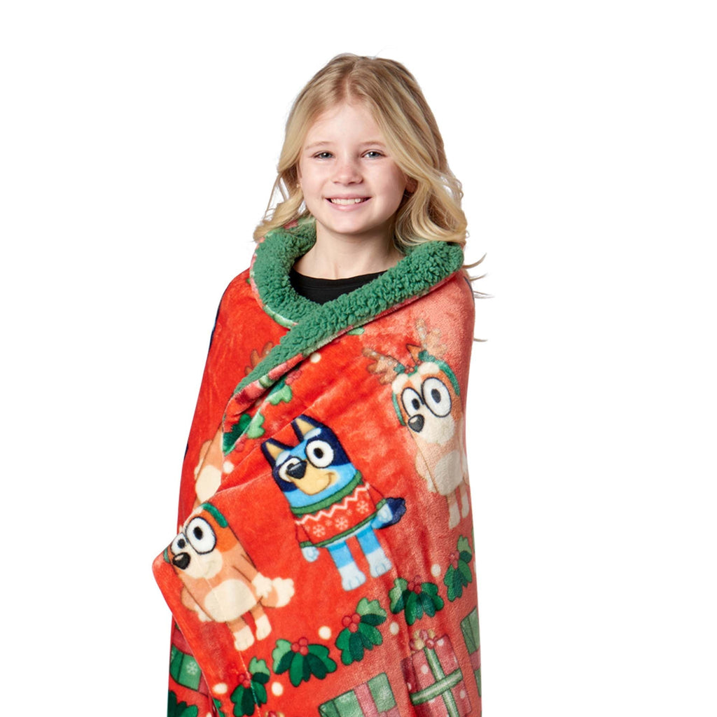 Super Soft Flannel Holidays are Nice Silk Touch Throw Blanket with Sherpa Reverse 50 x 60 inches - Lightweight Plush Warm Blanket for All Seasons Detail