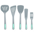 Heavy Duty 5 Pieces Silicone Spatula Set, Non-Stick Silicone Turner Spatulas, Heat Resistance Cooking Utensils, Fli... - Professional Kitchen Tool for Culinary Enthusiasts - Default Title