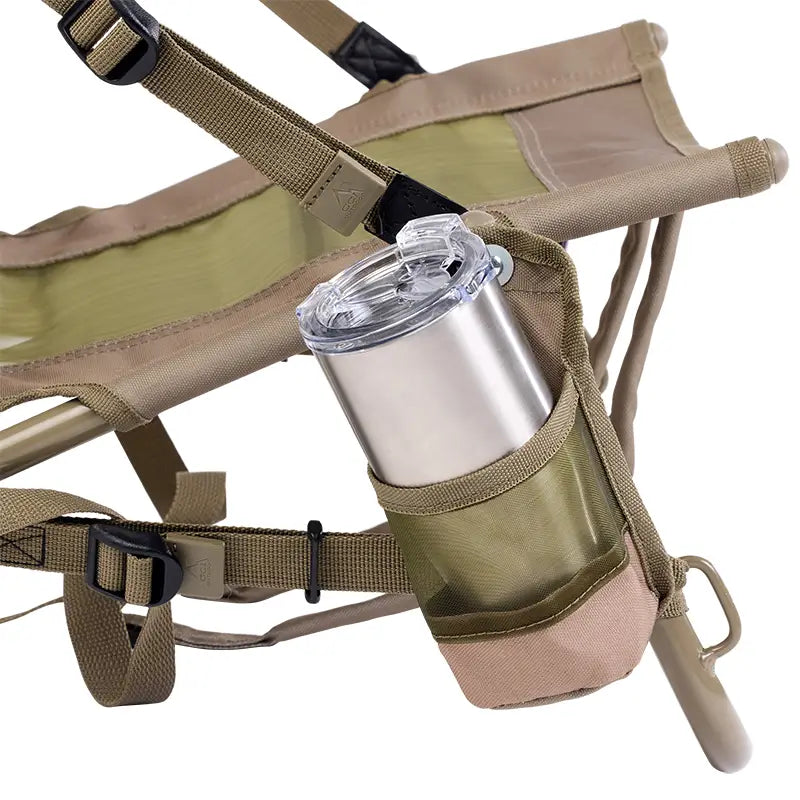 Backpack Travel Everywhere Chair 2 - Choice 656 - Low-Profile Reclining Beach Chair with Backpack Straps Detail