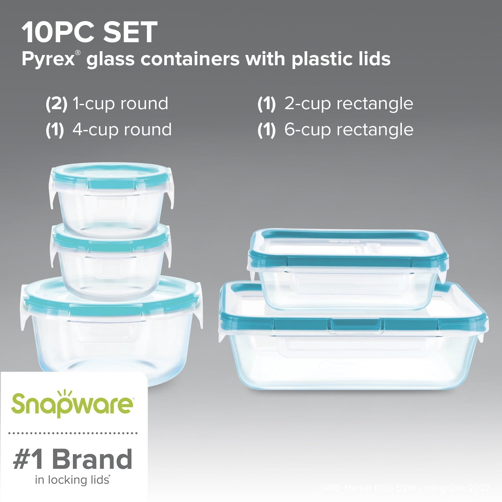 Deliciously Squishy Glass Storage Set, 10 Piece - Deliciously Soft Cupcake Sensory Glob Detail