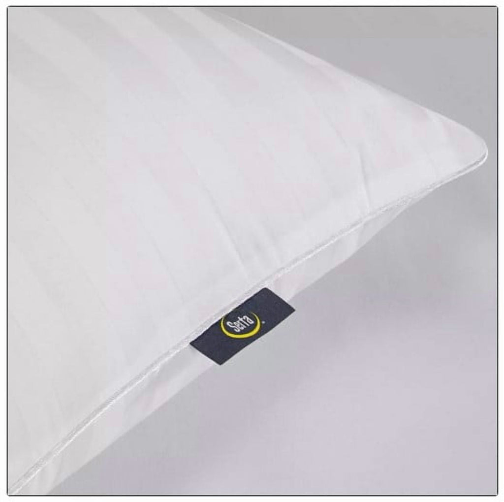 Hotel Collection Comfy Sleep Bed Pillow Queen Size, Pack of 2 - Ergonomic Memory Foam Pillow for Neck Pain Support Detail