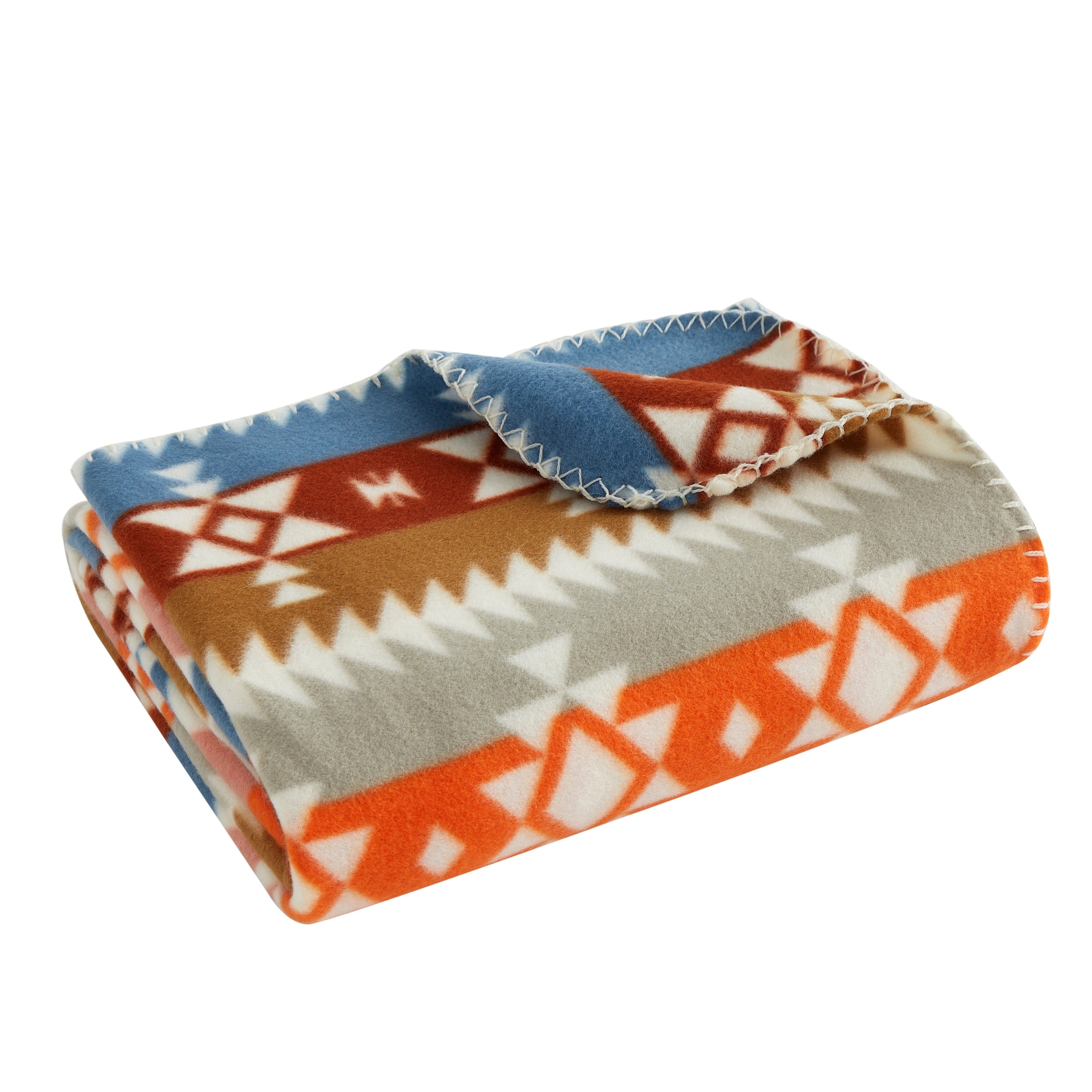Cozy Fleece Stripe Fleece Throw - Cozy Fleece Throw Blanket for Couch & Bed Detail