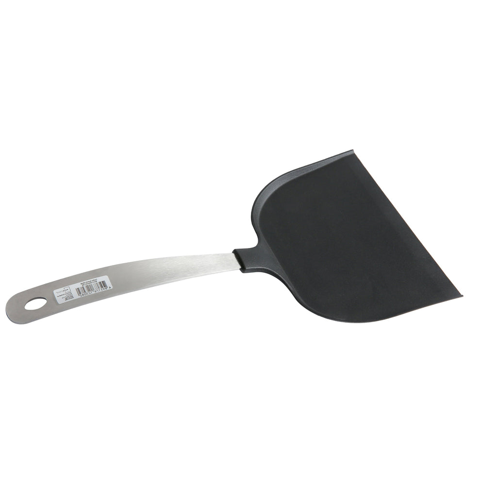 Professional Grade Jumbo Baking 12.8 in Stainless Steel Nylon Kitchen Spatula - Multi-Purpose Hand Tool for Daily Meal Prep Detail