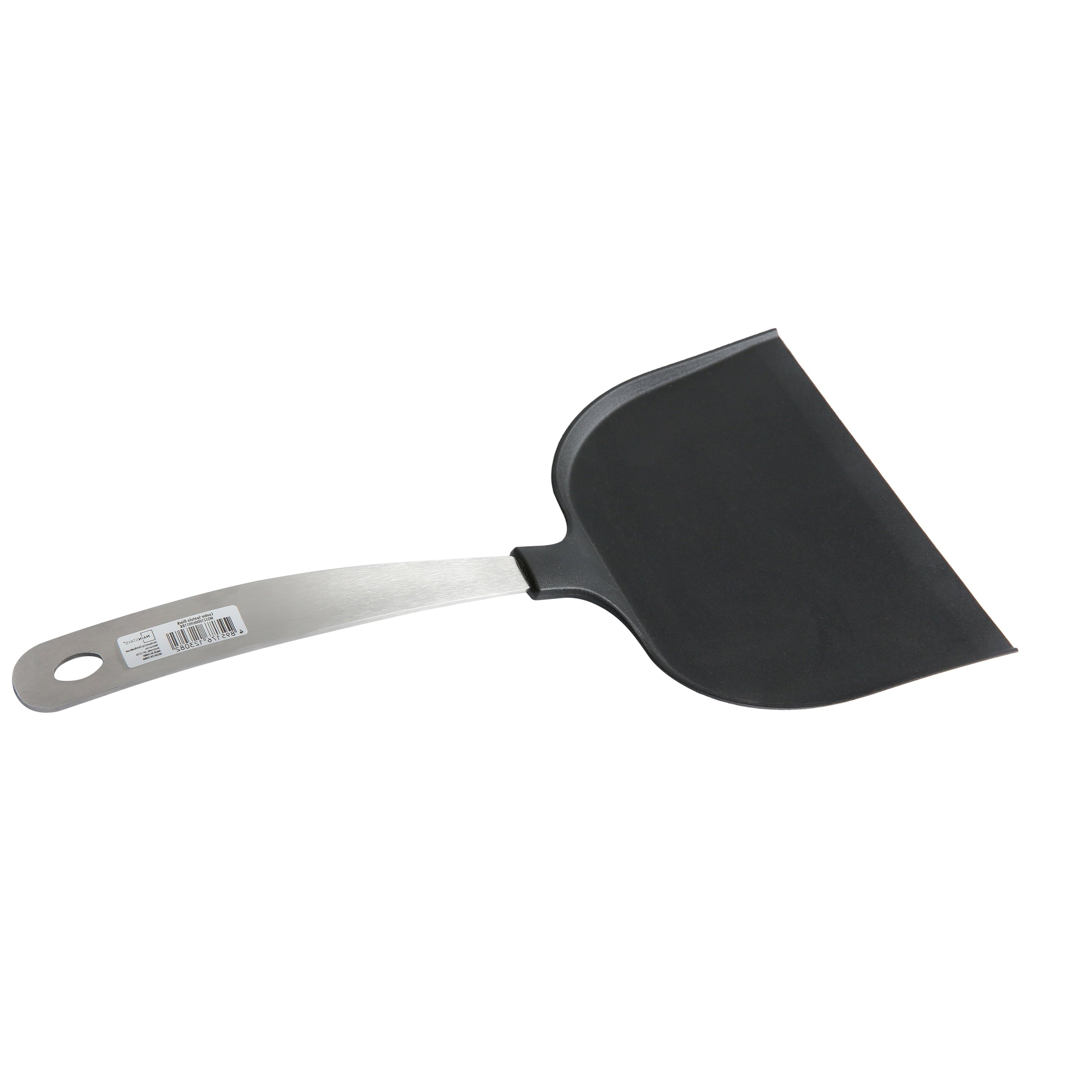 Professional Grade Jumbo Baking 12.8 in Stainless Steel Nylon Kitchen Spatula - Multi-Purpose Hand Tool for Daily Meal Prep Detail