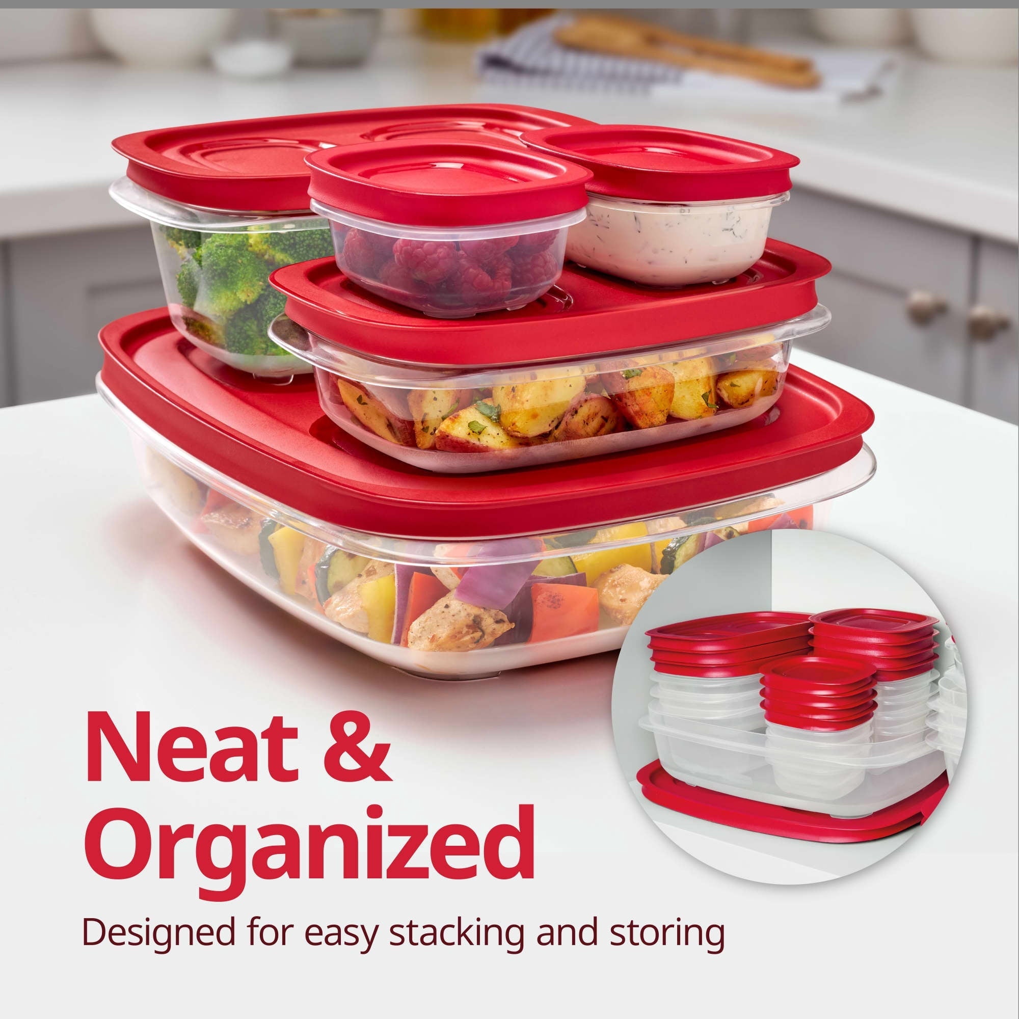 Fun Food Fidget 3.57-Cup (2) and 5.26-Cup EasyStore Rectangle Containers, 3 Pack, Food Storage Containers, Food Storage Containers wi... - Fun Food Fidget Cookie Squishable Toy Detail