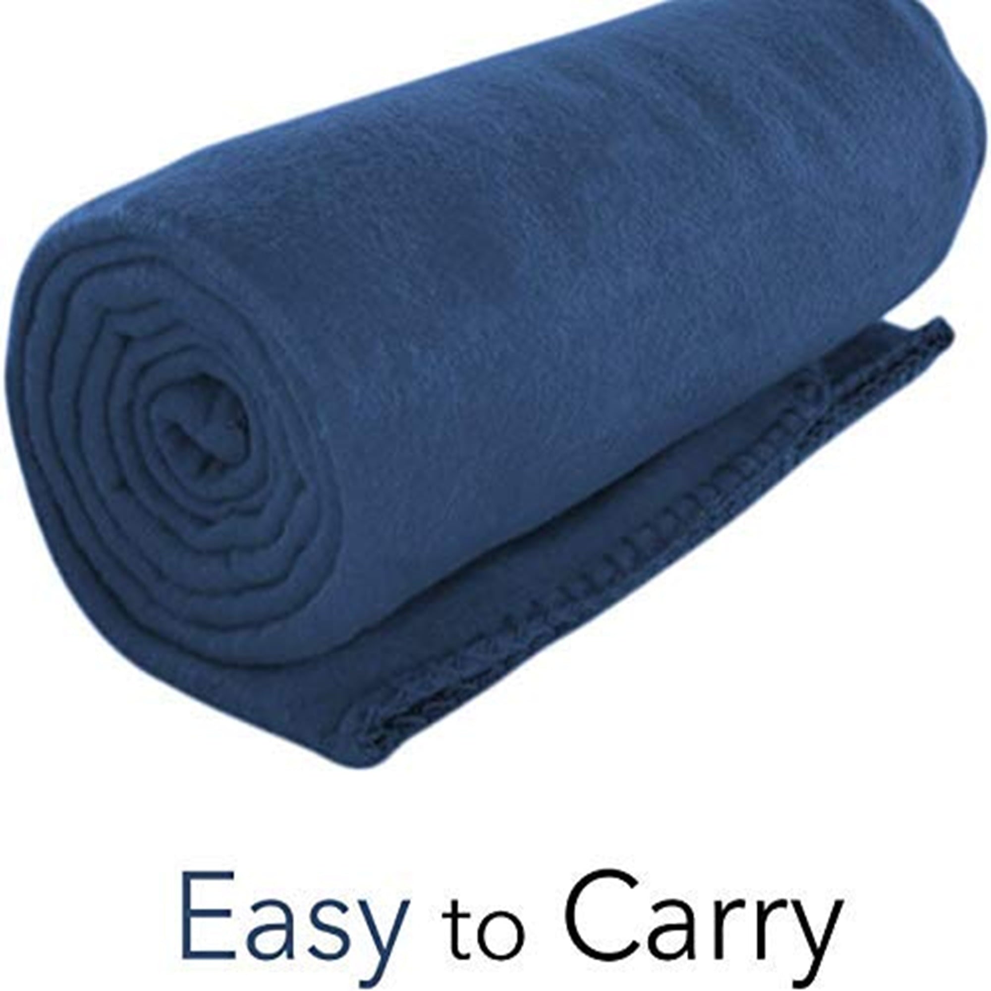Reversible Sherpa 24 pack Adult Soft Fleece 40"L x 30"L Twin Throw Blankets for Homeless, Wedding Favors, Home in Assorted Colors - Lightweight Plush Warm Blanket for All Seasons Detail