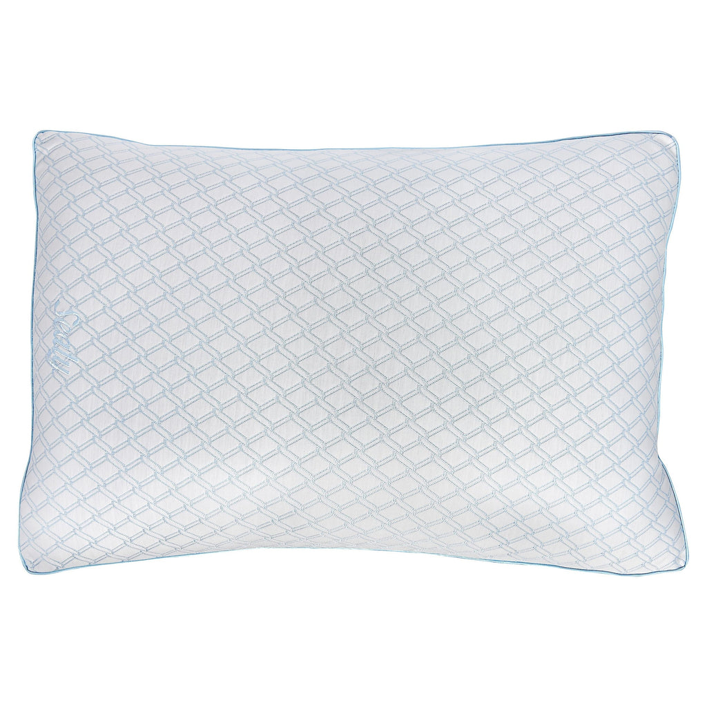 Decorative Plump Cooling Performance Odor Neutralizing Extra Firm Support Machine Washable Pillow, King - Hotel Quality Plush Sleeping Pillows Detail