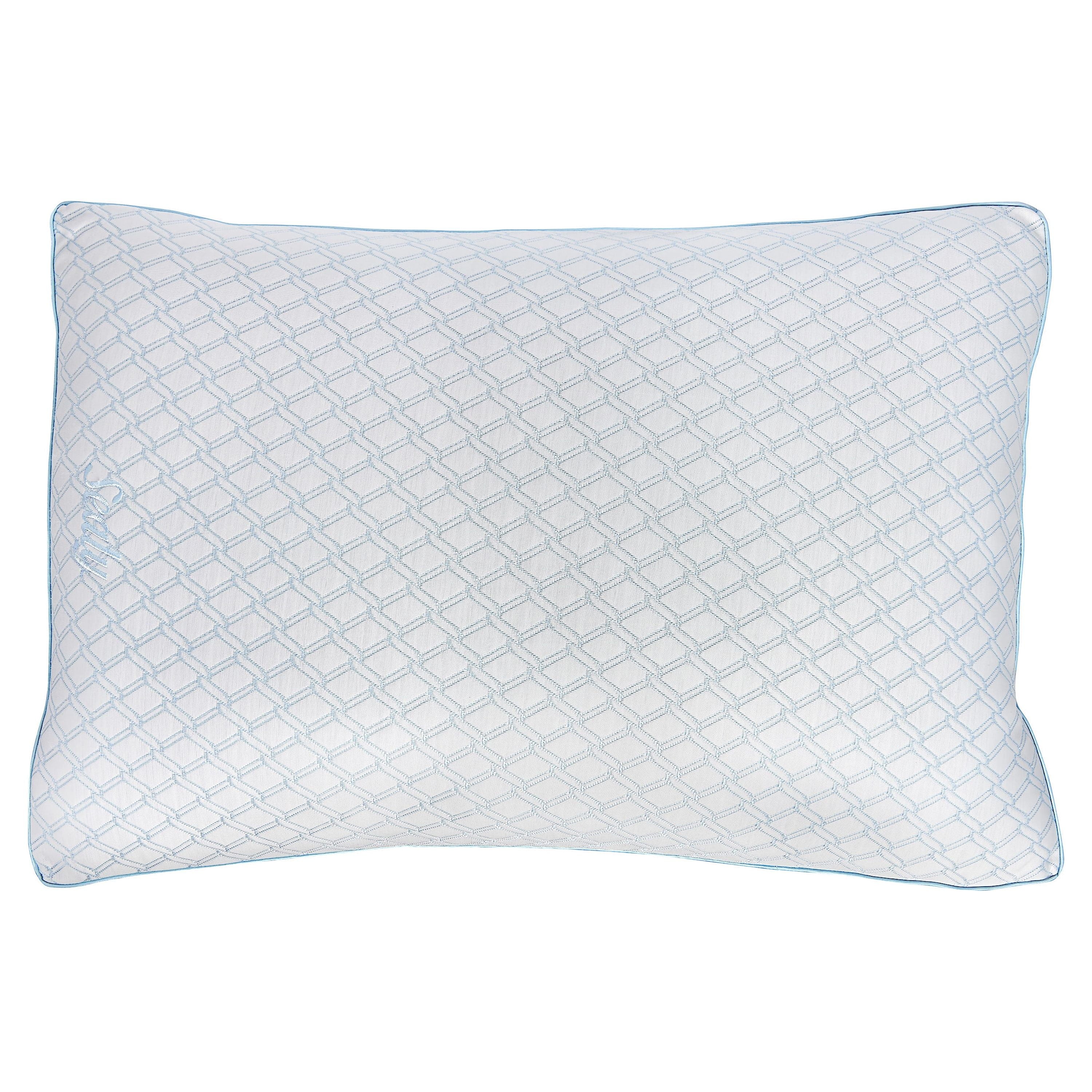 Decorative Plump Cooling Performance Odor Neutralizing Extra Firm Support Machine Washable Pillow, King - Hotel Quality Plush Sleeping Pillows Detail
