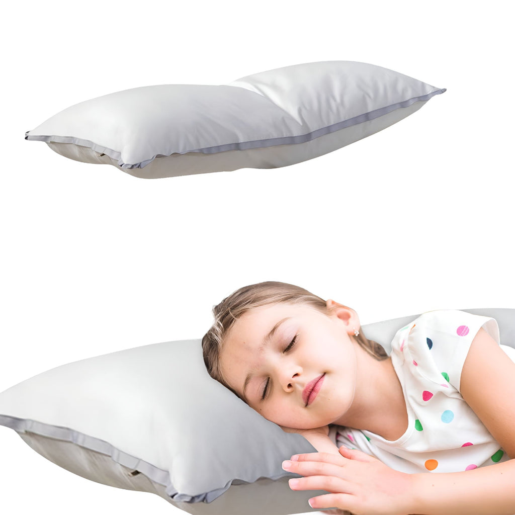Hotel Collection Flat Soft Thin Pillows Queen Size Bed Pillow Hotel Pillows with Down Alternative Fill for Side Back Stomach Sleepers,... - Ergonomic Memory Foam Pillow for Neck Pain Support Detail