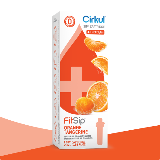 Zero-Calorie FitSip Orange Tangerine MT2P - Electrolyte Hydration Enhanced Taste Cartridges - Default Title