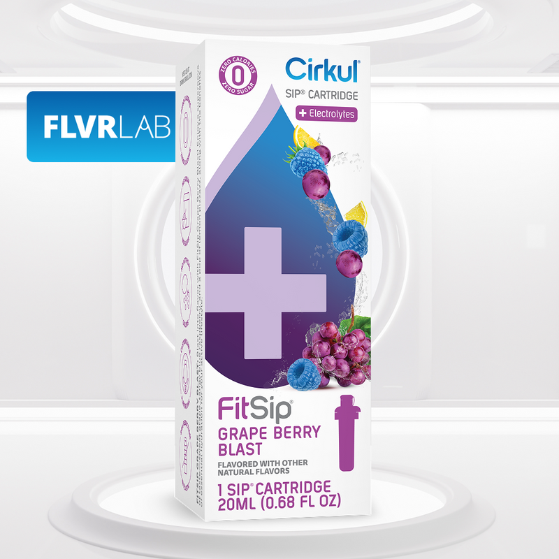 Sugar-Free FitSip Grape Berry Blast DPFR - Zero-Calorie Multi-Flavor Sip Pods for Water Bottle - Default Title