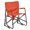 Luxury Camp Freestyle Rocker - Pumpkin Spice - Choice 373 - Freestyle Rocker Portable Outdoor Folding Chair - Pumpkin Spice