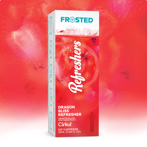 Refreshing Electrolyte Frosted Dragon Bliss Refresher 3YSL - Vitamin-Infused Natural Refreshing Flavor Core - Default Title