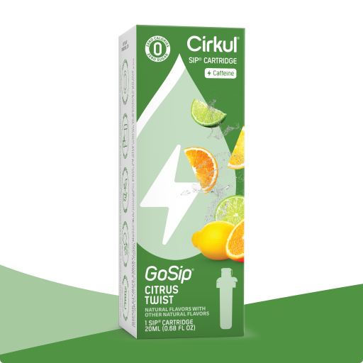 Refreshing Electrolyte GoSip Citrus Twist V1LS - Zero-Calorie Multi-Flavor Sip Pods for Water Bottle - Default Title