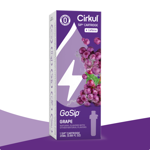 Refreshing Electrolyte GoSip Grape 7BNK - Vitamin-Infused Natural Refreshing Flavor Core - Default Title