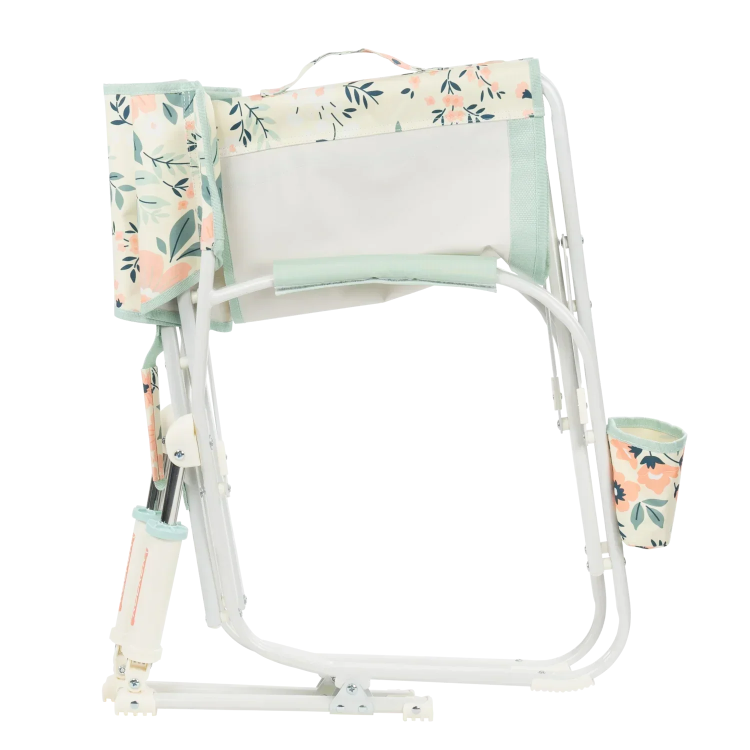 Luxury Camp Grab & Go Rocker - Choice 551 - Heavy-Duty Kickback Rocker with Beverage Holder Detail