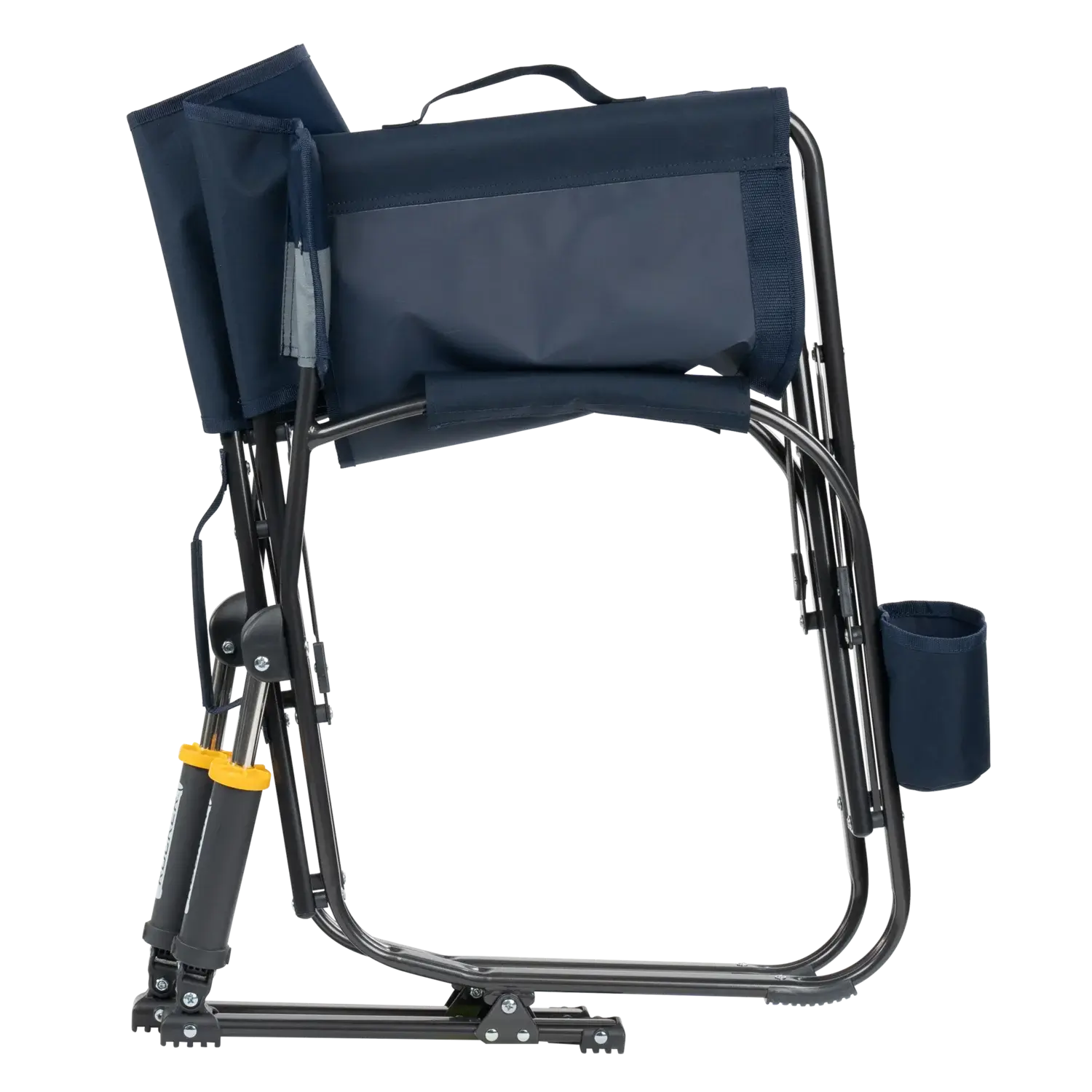 Luxury Camp Grab & Go Rocker - Choice 551 - Heavy-Duty Kickback Rocker with Beverage Holder Detail