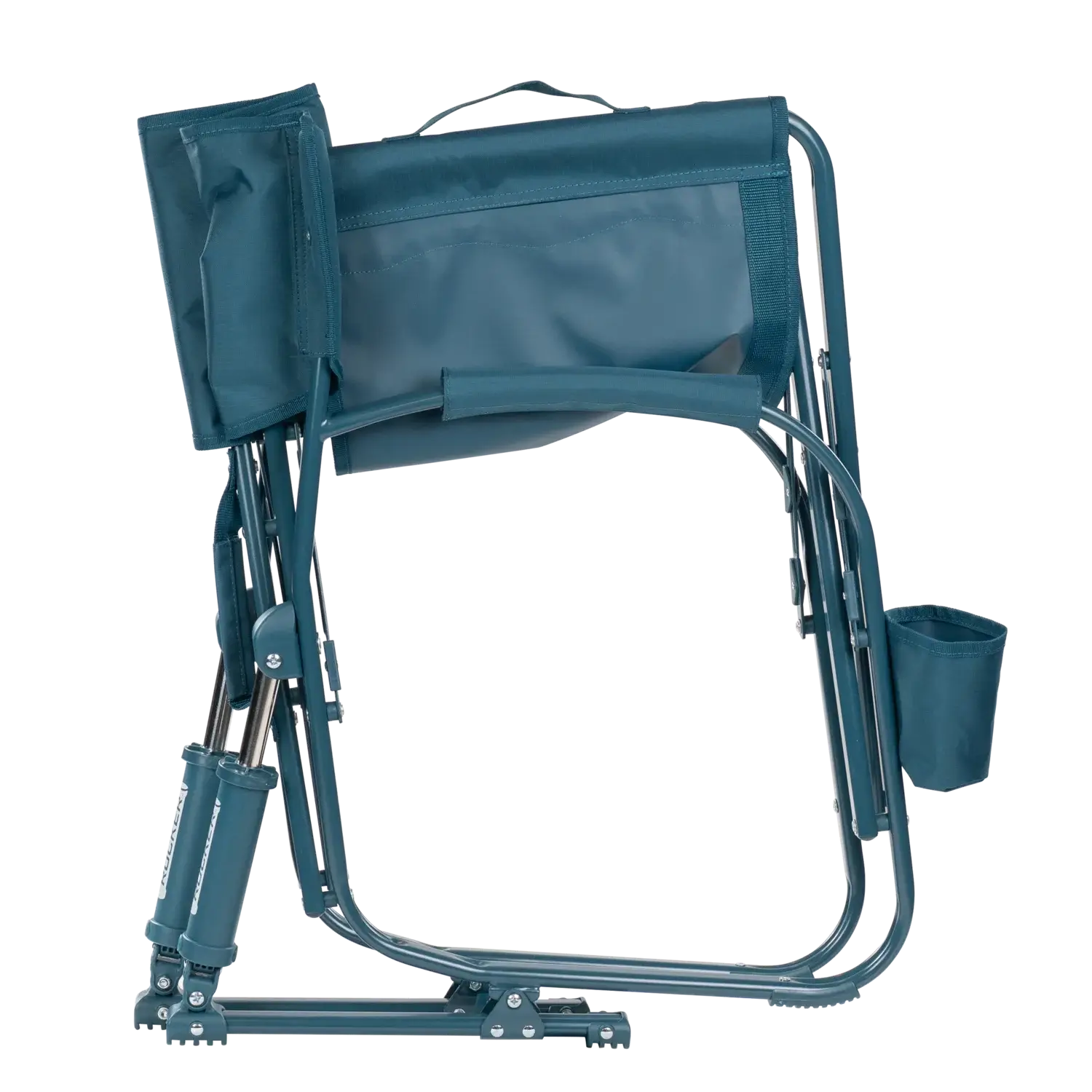 Luxury Camp Grab & Go Rocker - Choice 551 - Heavy-Duty Kickback Rocker with Beverage Holder Detail