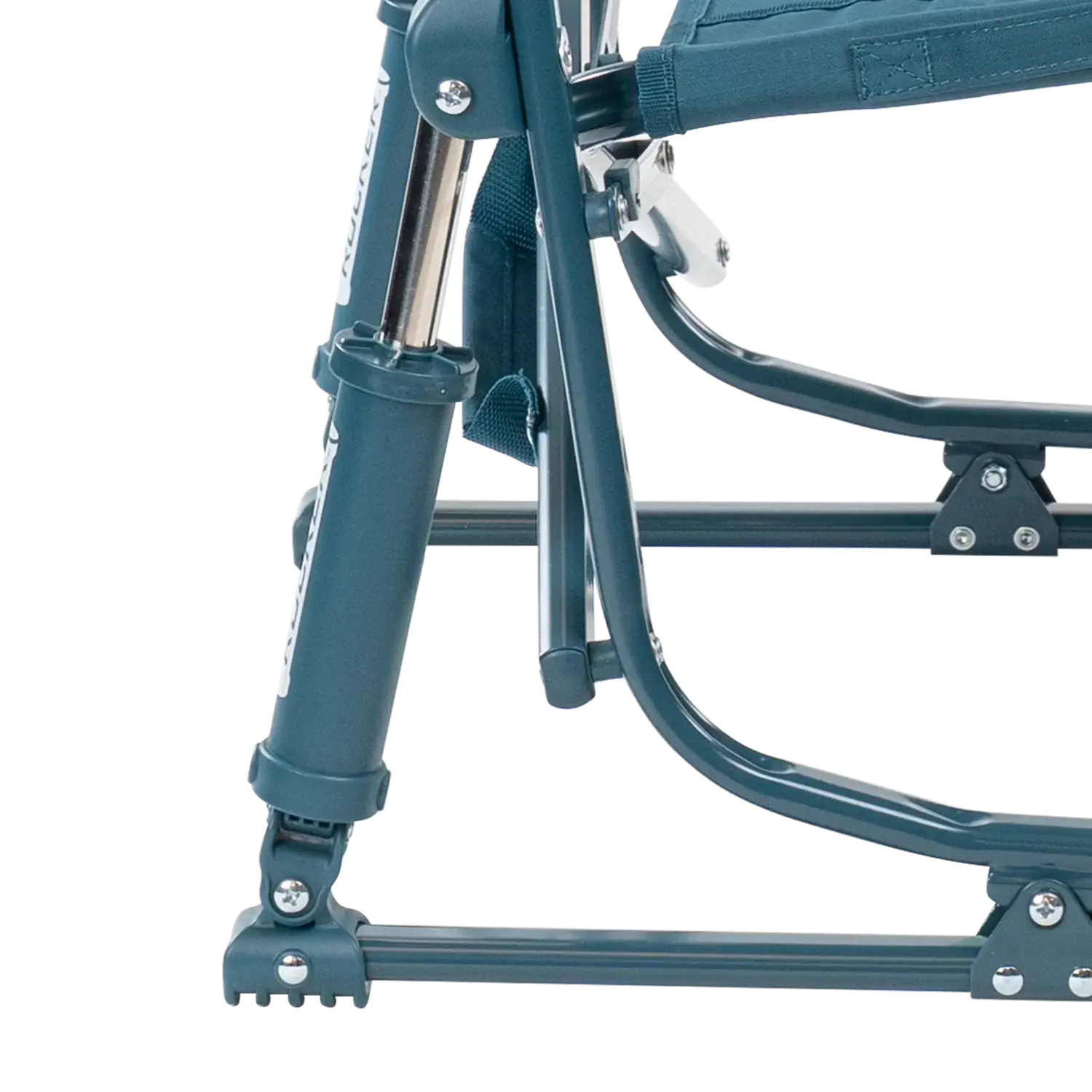 Luxury Camp Grab & Go Rocker - Choice 551 - Heavy-Duty Kickback Rocker with Beverage Holder Detail