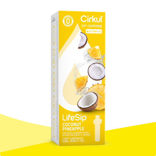 Natural Fruit Flavored LifeSip Coconut Pineapple 4960 - Vitamin-Infused Natural Refreshing Flavor Core - Default Title