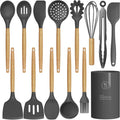 Heat-Resistant Silicone Cooking Utensils Set - 446°F Heat Resistant Silicone Kitchen Utensils for Cooking,Kitchen Utensil Spatula Se... - Heat-Resistant Silicone Cooking Spatula Turner - Default Title