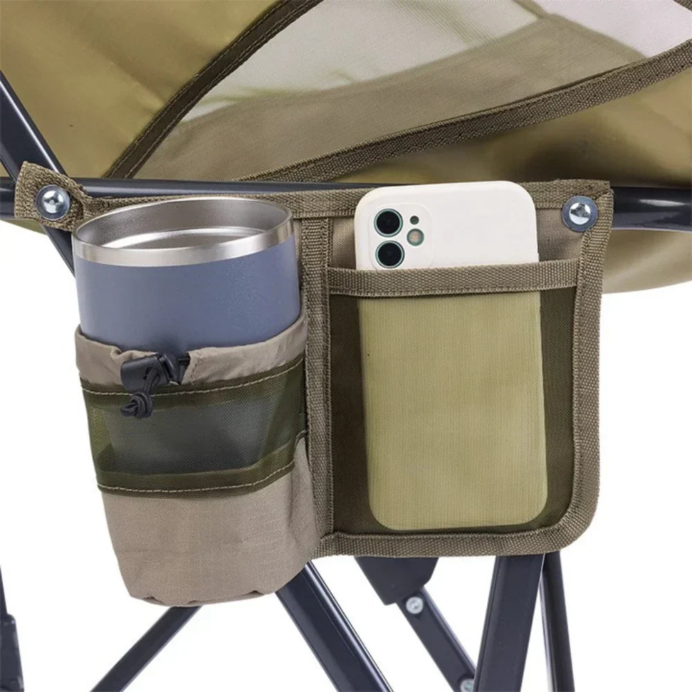 Premium All-Weather Pod Rocker Elite - Choice 832 - Freestyle Rocker Portable Outdoor Folding Chair Detail