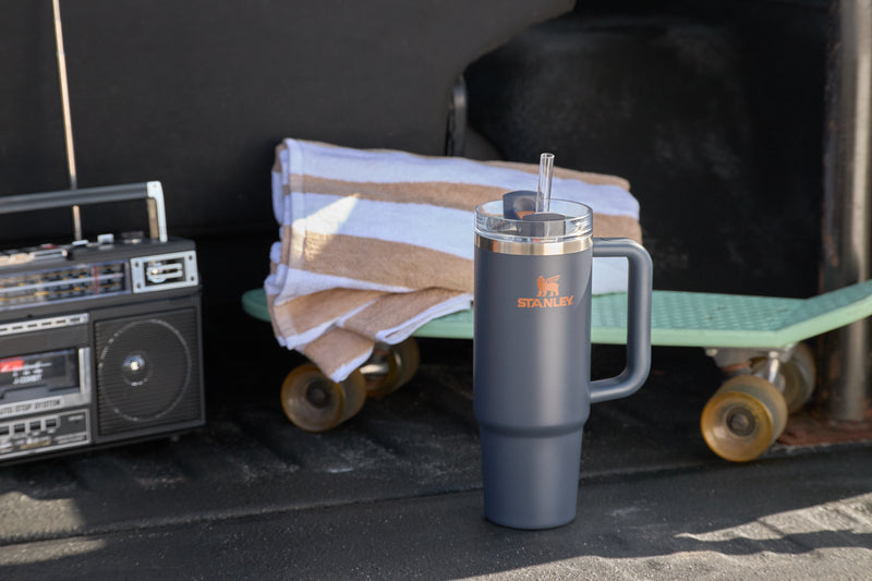 Insulated Travel The Quencher H2.0 Flowstate Tumbler  | Stanley Create D332L - Premium Stainless Steel Straw Cup for All-Day Hydration Detail