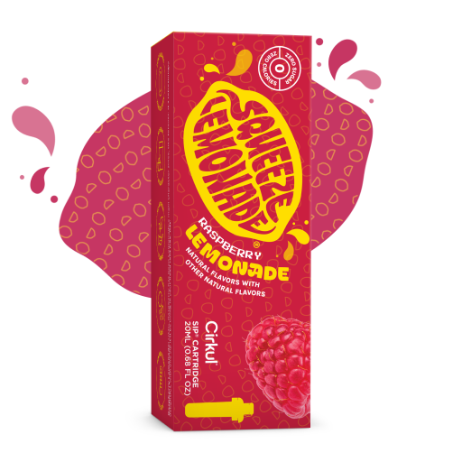 Sugar-Free Squeeze Raspberry Lemonade QTAS - Electrolyte Hydration Enhanced Taste Cartridges - Default Title