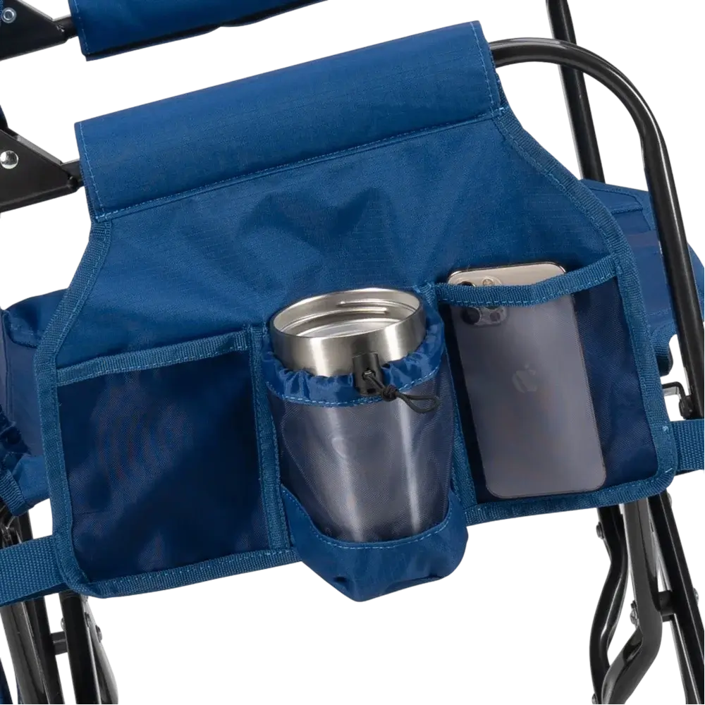 Smooth Motion Stowaway Rocker - Choice 794 - Heavy-Duty Kickback Rocker with Beverage Holder Detail