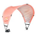Portable Canopy SunShade Accessory - Choice 361 - SunShade Canopy for Beach & Camping - Coral