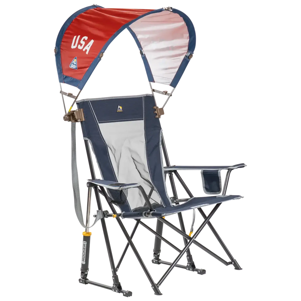 Instant Pop-Up SunShade Accessory - USA Anniversary Deluxe - Choice 917 - SunShade Canopy for Beach & Camping Detail