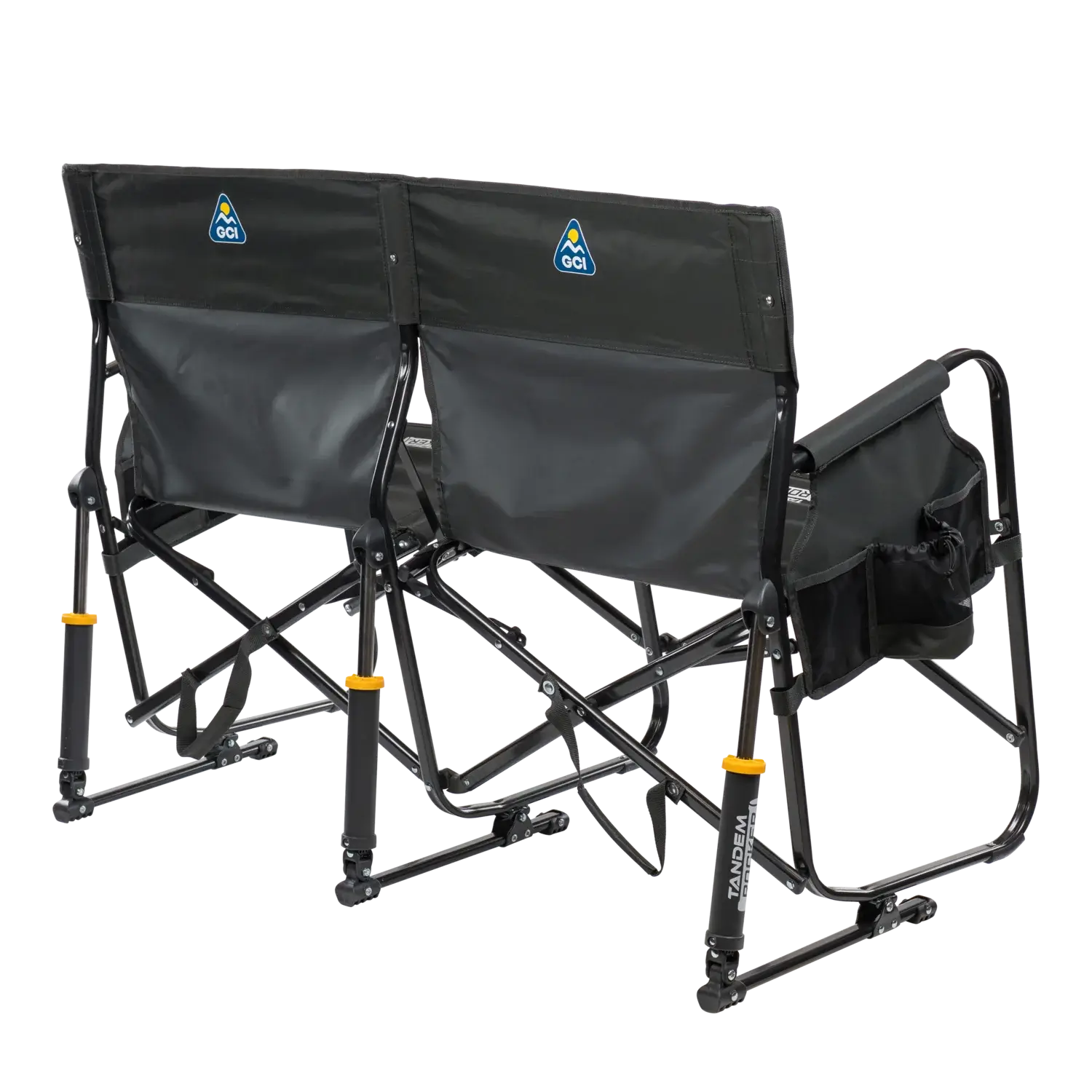 Patented Spring-Action Tandem Rocker - Choice 227 - Patented Spring-Action Rocking Chair for Camping Detail