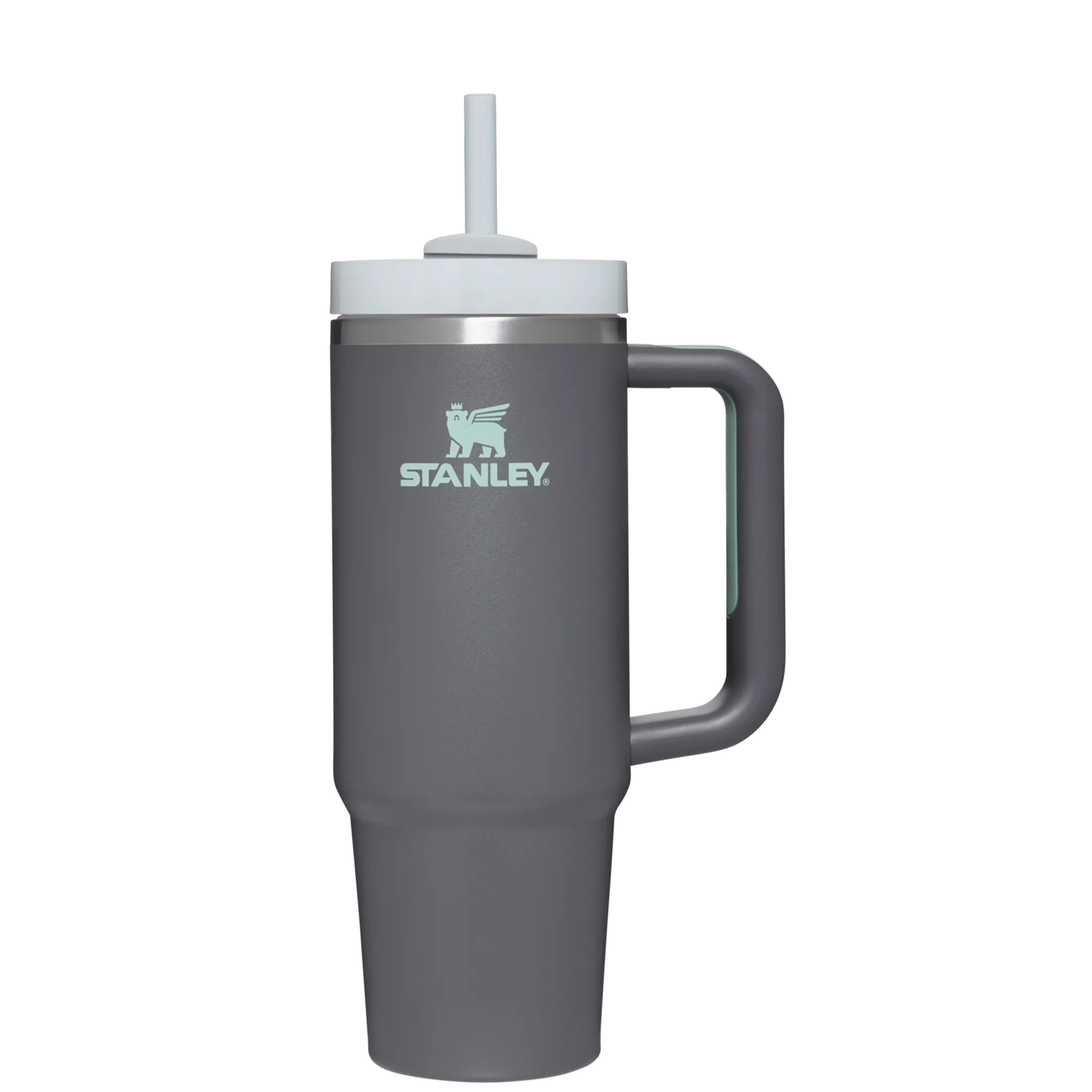 Double-Wall Vacuum The Quencher H2.0 Flowstate Tumbler | Stanley Create D331C - Double-Wall Vacuum Insulated Travel Tumbler with Straw Detail