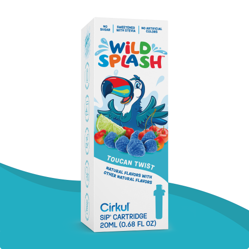 Vitamin-Infused Wild Splash Toucan Twist PF3X - Vitamin-Infused Natural Refreshing Flavor Core Detail